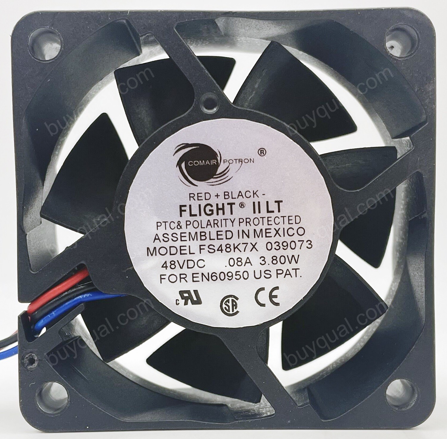COMAIR ROTRON FS48K7X 039073 48V 0.08A 3.80W 3wires Cooling Fan 