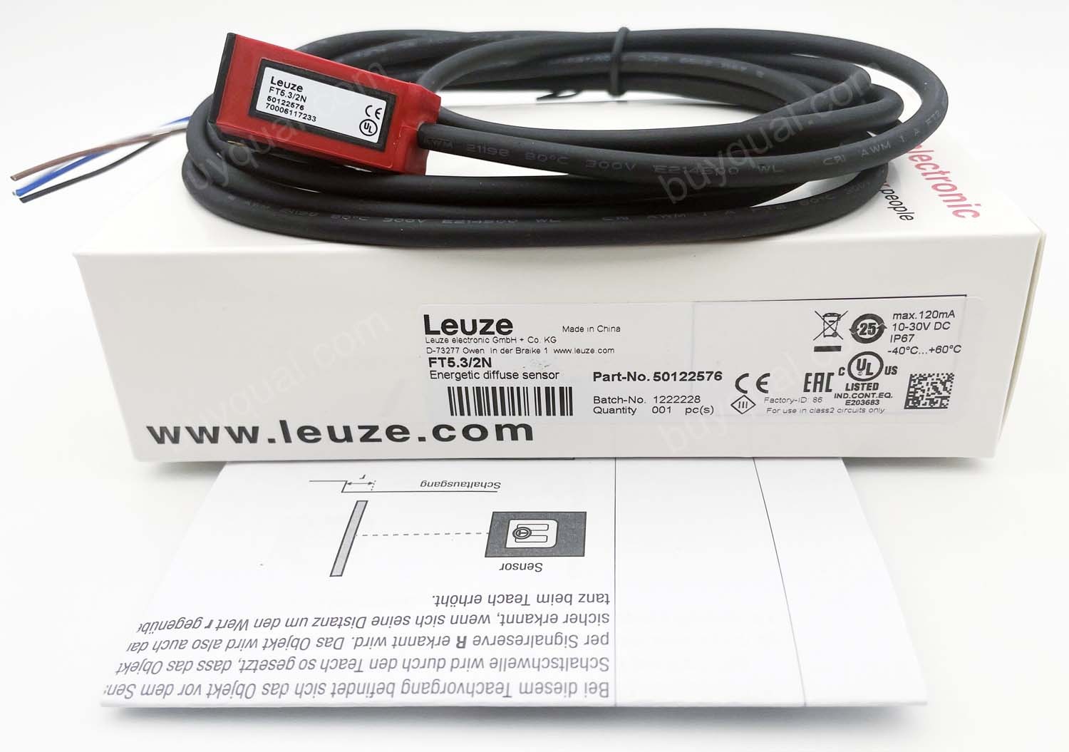 LEUZE FT5.3/2N Photoelectric switch Sensor - Original New