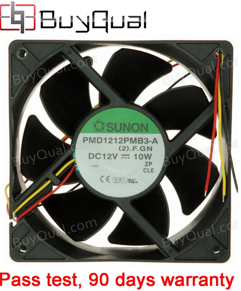 Sunon PMD1212PMB3-A (2).F.GN 12V 0.83A 10W 3wires Cooling Fan