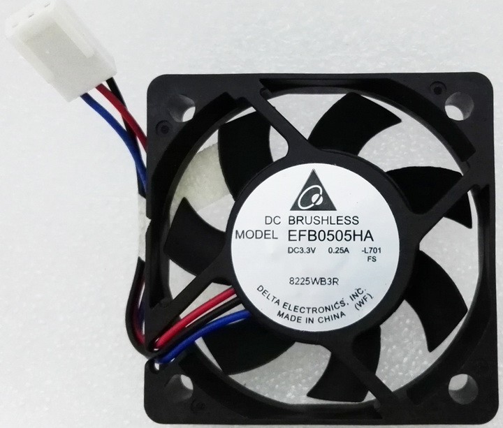 DELTA EFB0505HA 3.3V 0.25A 3wires Cooling Fan - Picture need