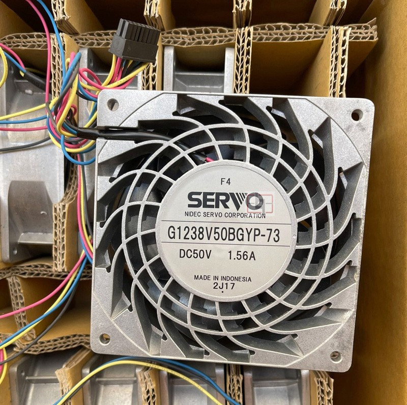 SERVO G1238V50BGYP-73 50V 1.56A 4wires Cooling Fan 