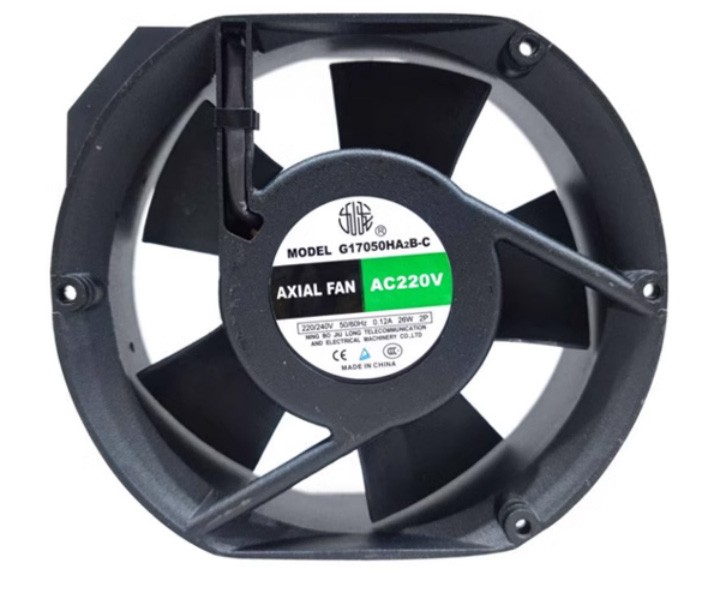 JiuLong G17050HA2BL-C 220/240V 0.12A 26W Cooling Fan
