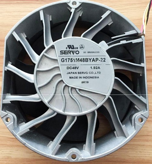 SERVO G1751M48YAP-22 48V 1.92A 3wires Cooling Fan