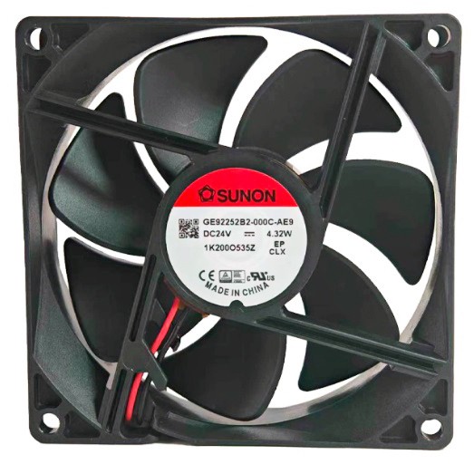 SUNON GE92252B2-000C-AE9 24V 4.32W 2wires Cooling Fan