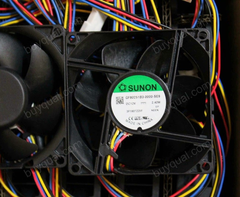 SUNON GF80251B3-0000-SE9 12V  2.4W 4wires Cooling Fan