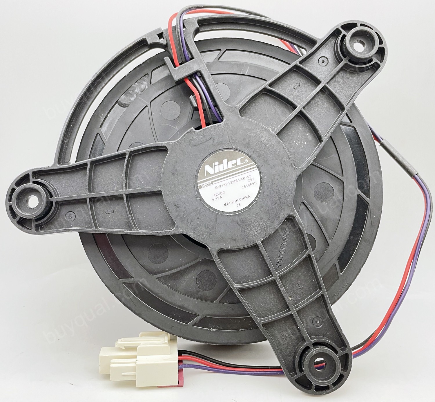 nidec GW13E12MS1AB-52 12V 0.19A 3wires Cooling Fan 