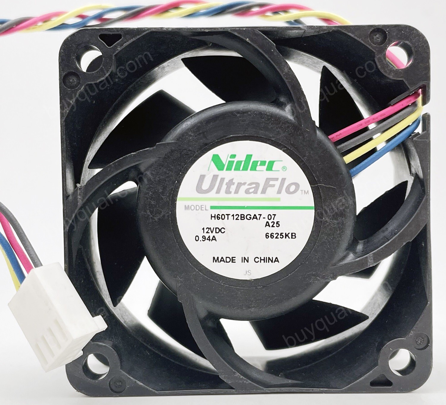 Nidec H60T12BGA7-07 12V 0.94A 4wires cooling fan