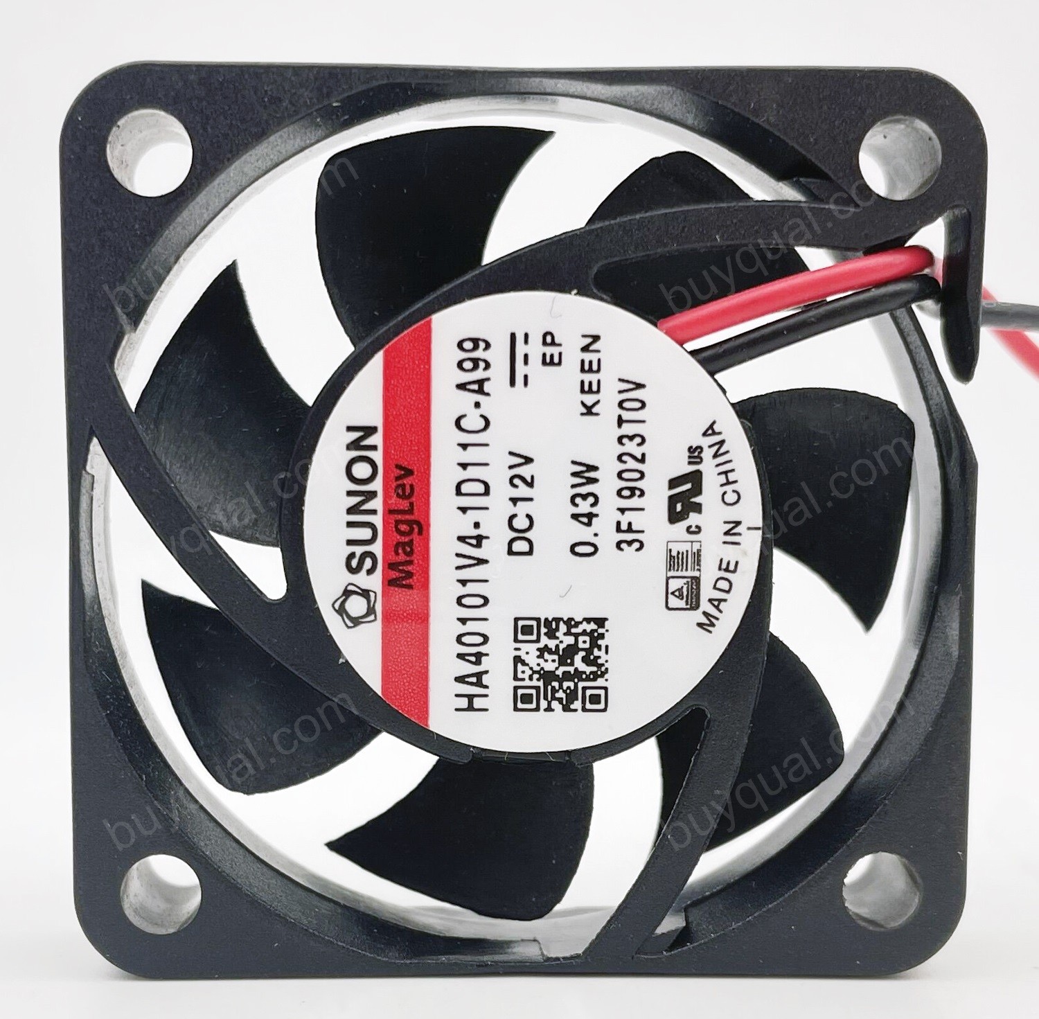 SUNON HA40101V4-1D11C-A99 12V 0.43W 2wires Cooling Fan 