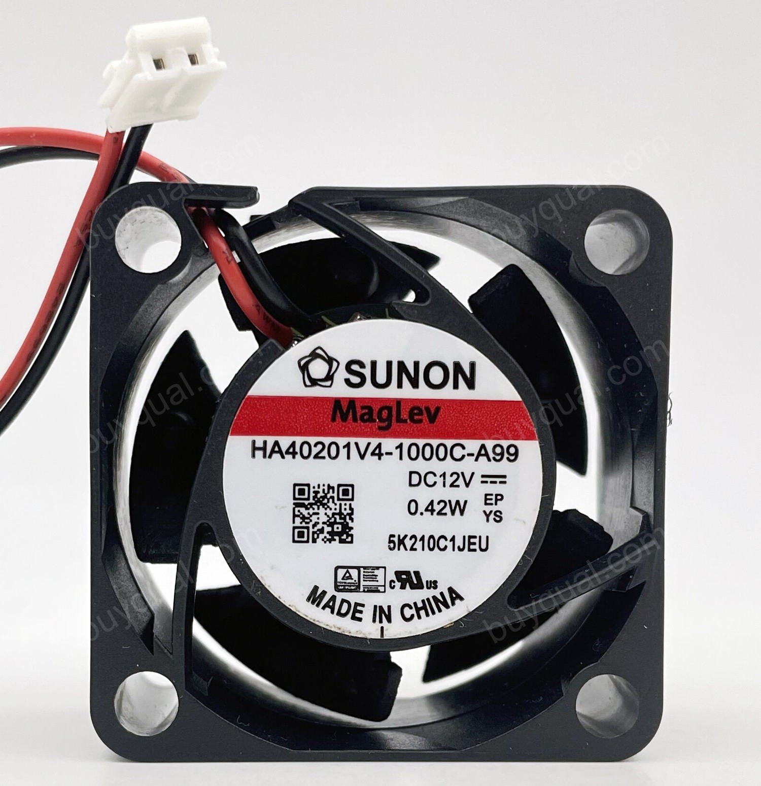 Sunon HA40201V4-1000C-A99 12V 0.42W 2wires Cooling Fan 
