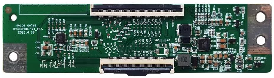 BOE HV430FHB-F91_F1A T-con Board for 60106-00768