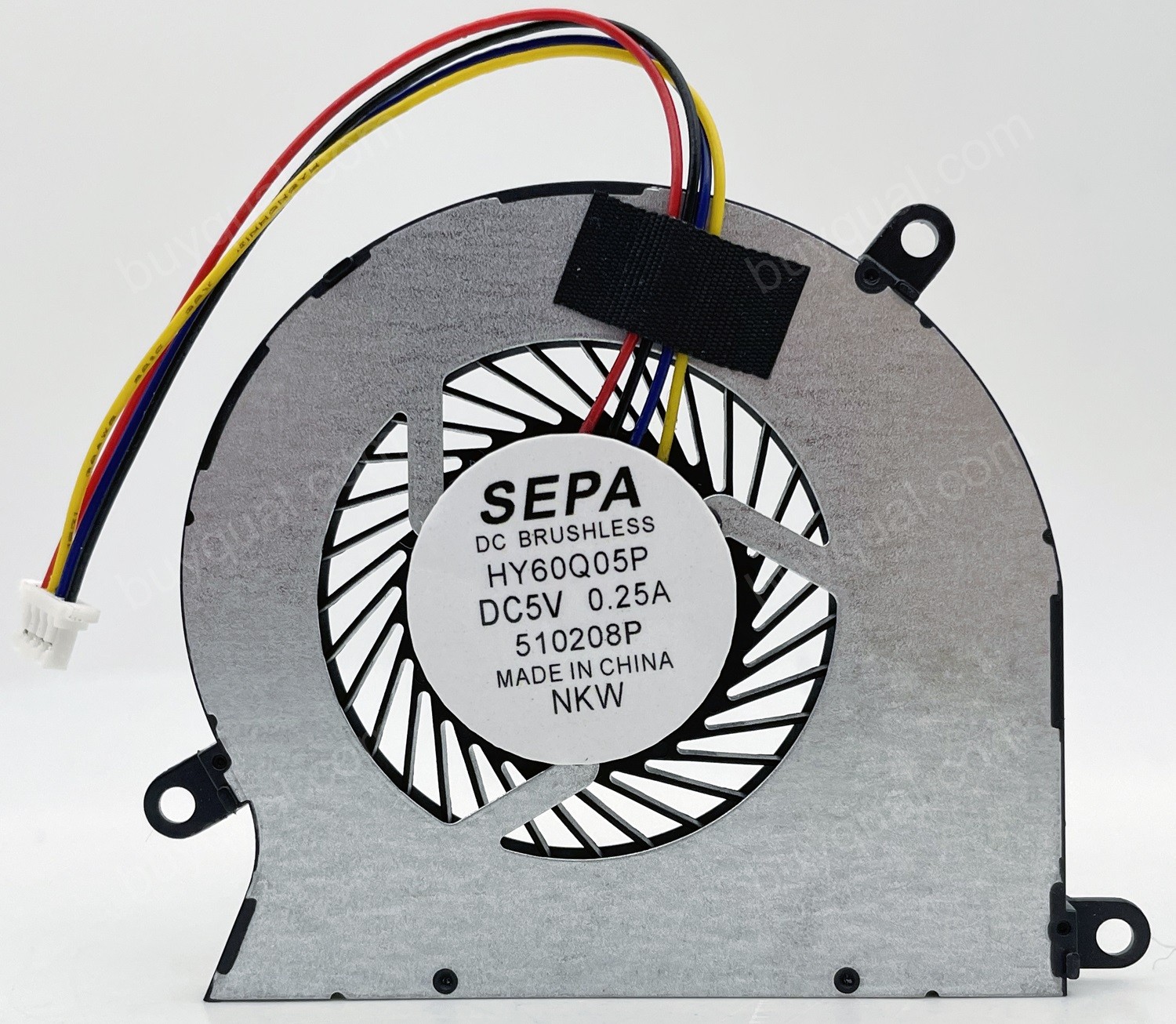 SEPA HY60Q05P 5V 0.25A 4wires Cooling Fan 