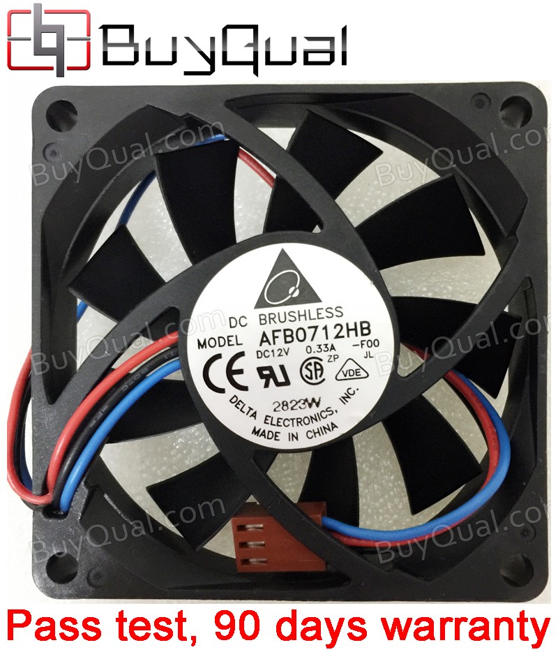 DELTA AFB0712HB AFB0712HB-F00 -B907 12V 0.33A  3wires Cooling Fan - Picture need