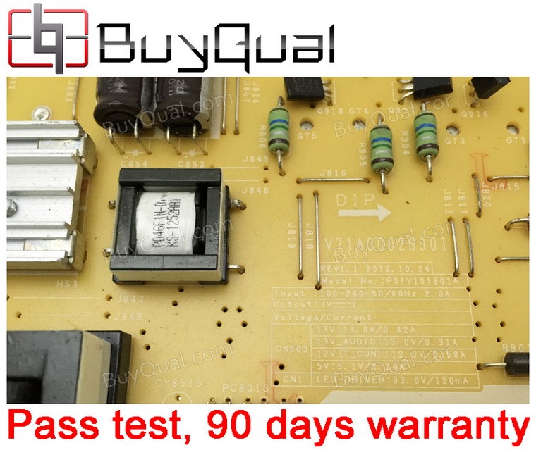 V71A00026901 Toshiba PSIV101801A Power board
