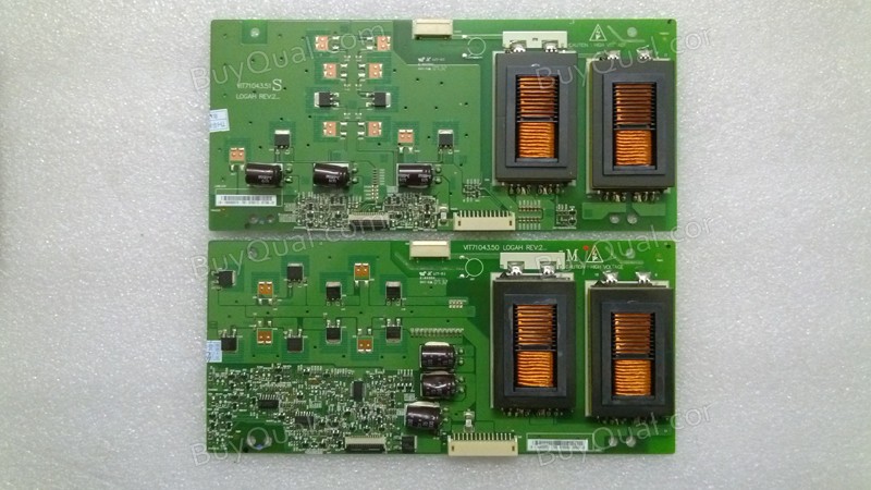 LG / PHILIPS VIT71043.50 VIT71043.51 (19.26006.377, 19.26006.379) Backlight Inverter pair