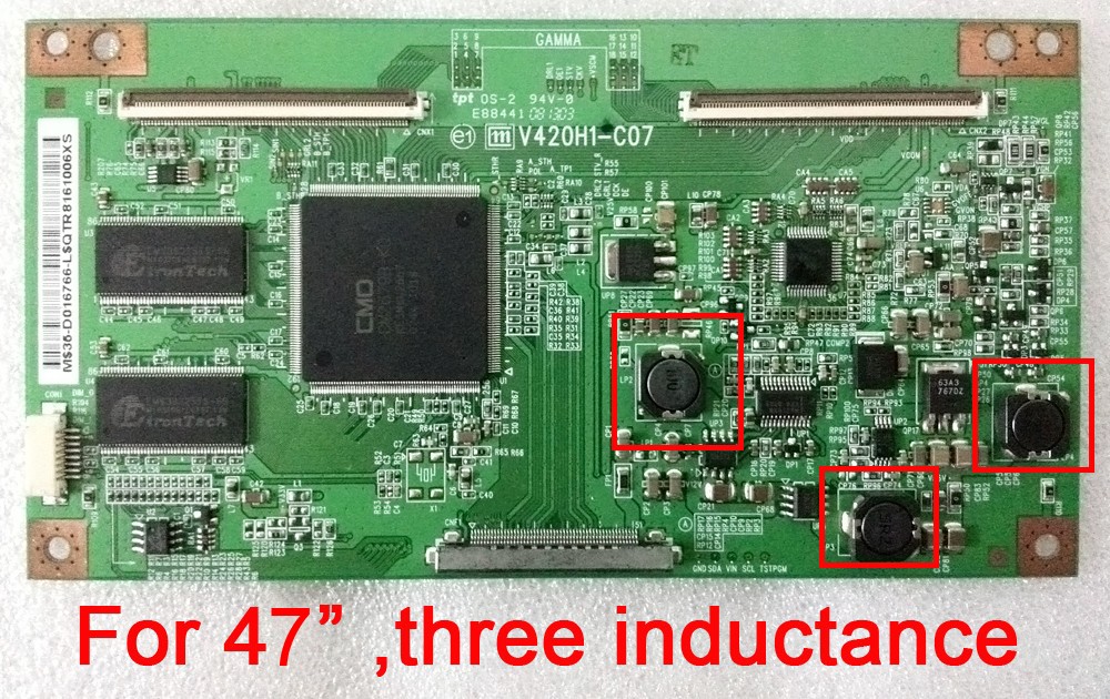 CMO V420H1-C07 (35-D021630 35-D033271 35-D033602 35-D033271 35-D027939 35-D022290 35-D020223 996510013208 996510010062) for 47" T-Con LCD Controller Board