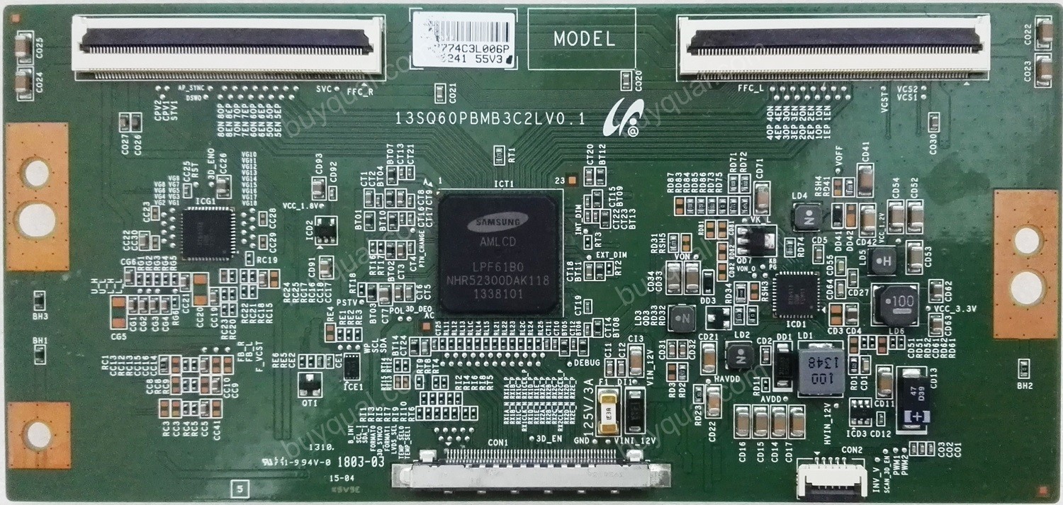 Samsung 13SQ60PBMB3C2LV0.1 T-con Board
