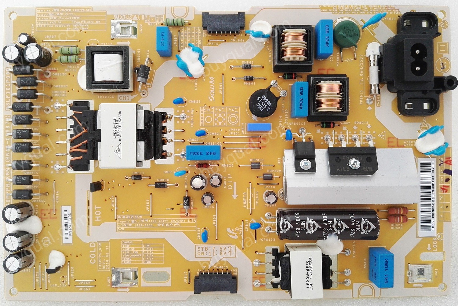 Samsung BN44-00867B L40PFON_KSM PSLF101P08B L40 Power Supply Board - New