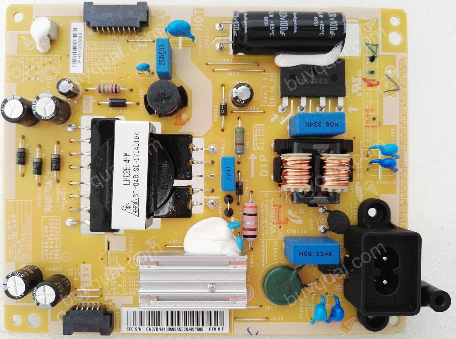 Samsung BN44-00695A L28S0_ESM PSLF490S06A Power Supply / LED Board for UN28H4000/UN28H4500 - New