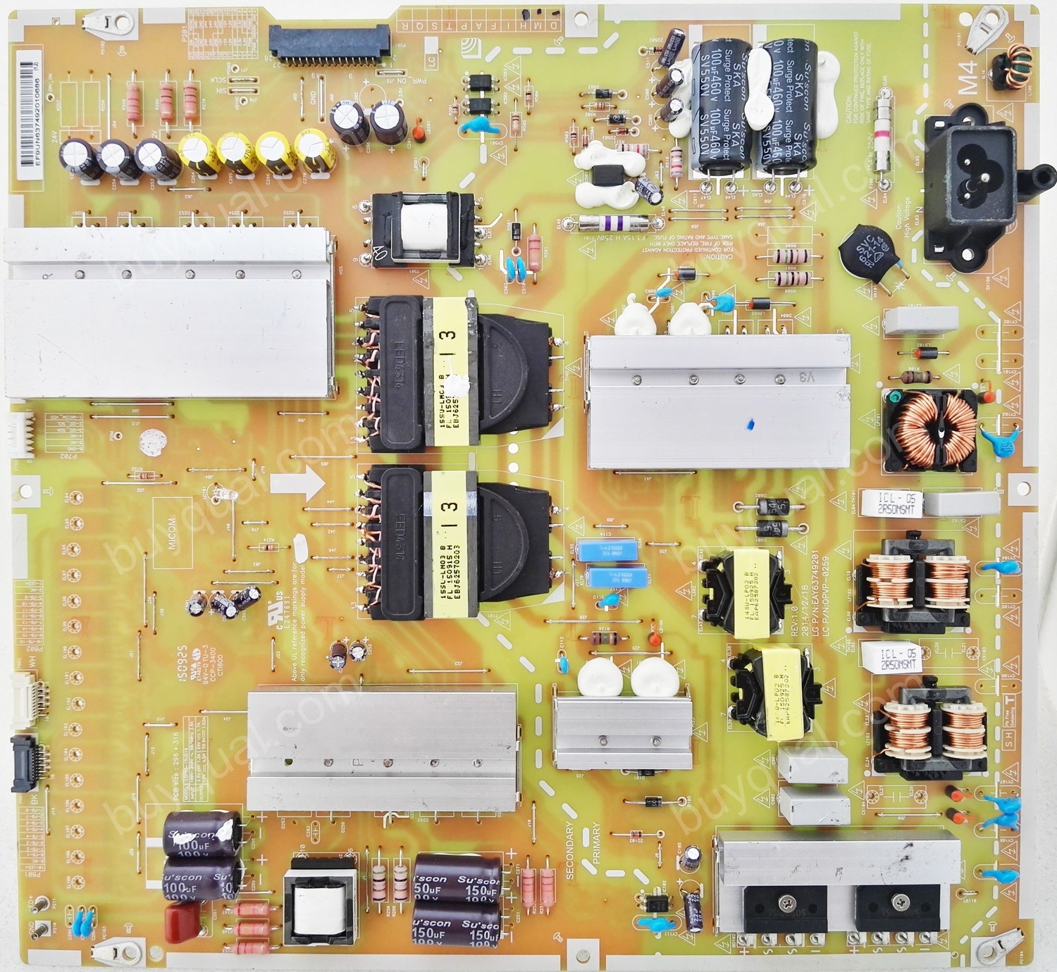 LG EAY63749201 OPVP-0259 LGP55-15UD16 Power Supply