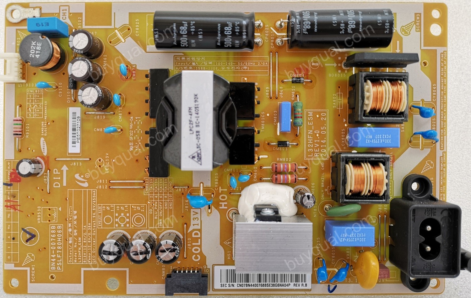 Samsung BN44-00768B BN44-00768A L32HFN_ESM PSLF780H06B BN4400768B Power Supply