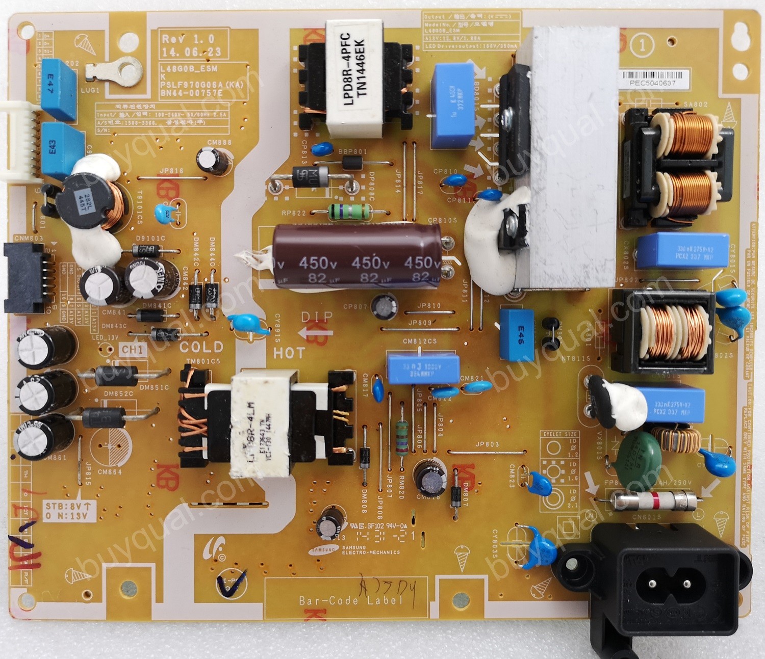 Samsung BN44-00757E L48G0B_ESM PSLF970G06A (KA) BN4400757E Power Supply