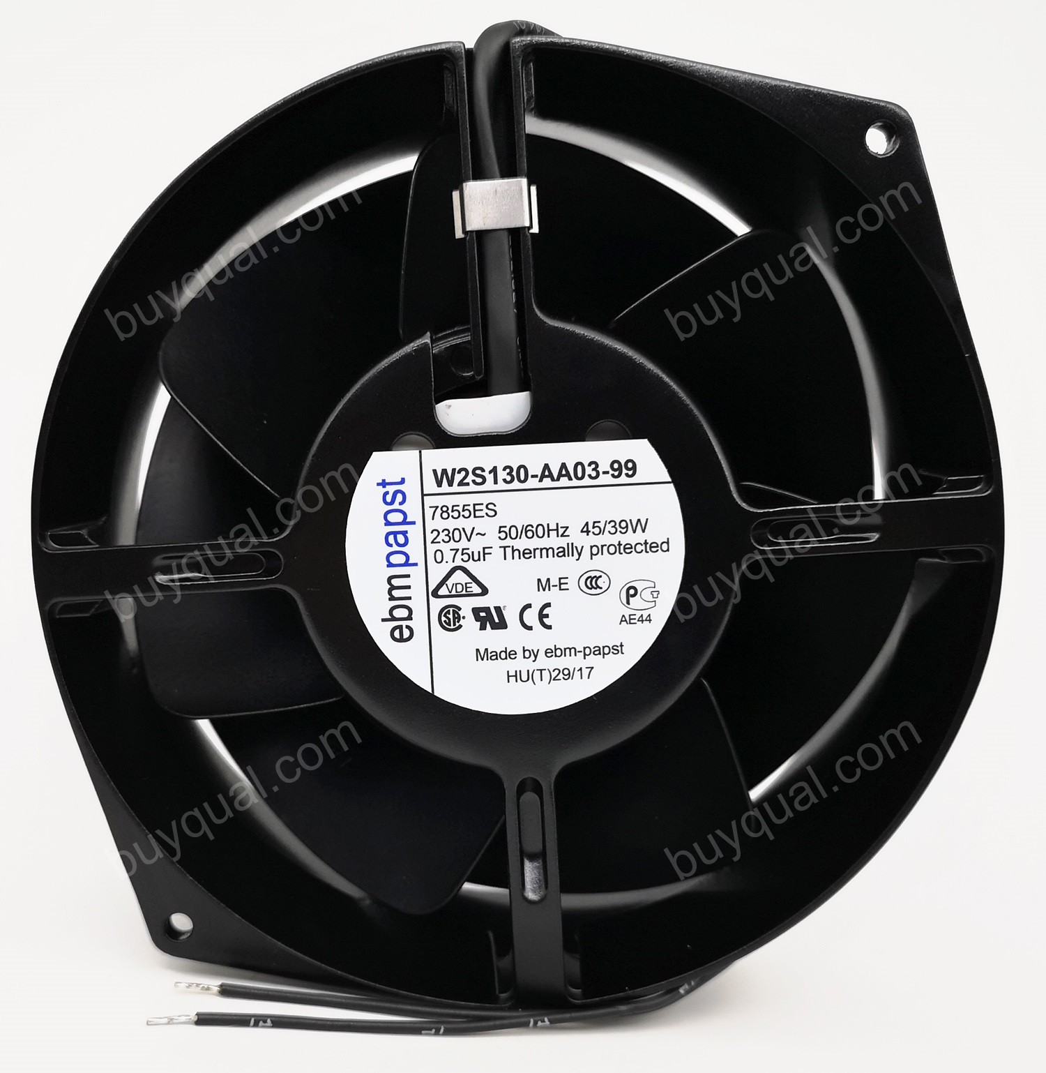 Ebmpapst W2S130-AA03-99 230V 45/39W 2wires Cooling Fan - Original New
