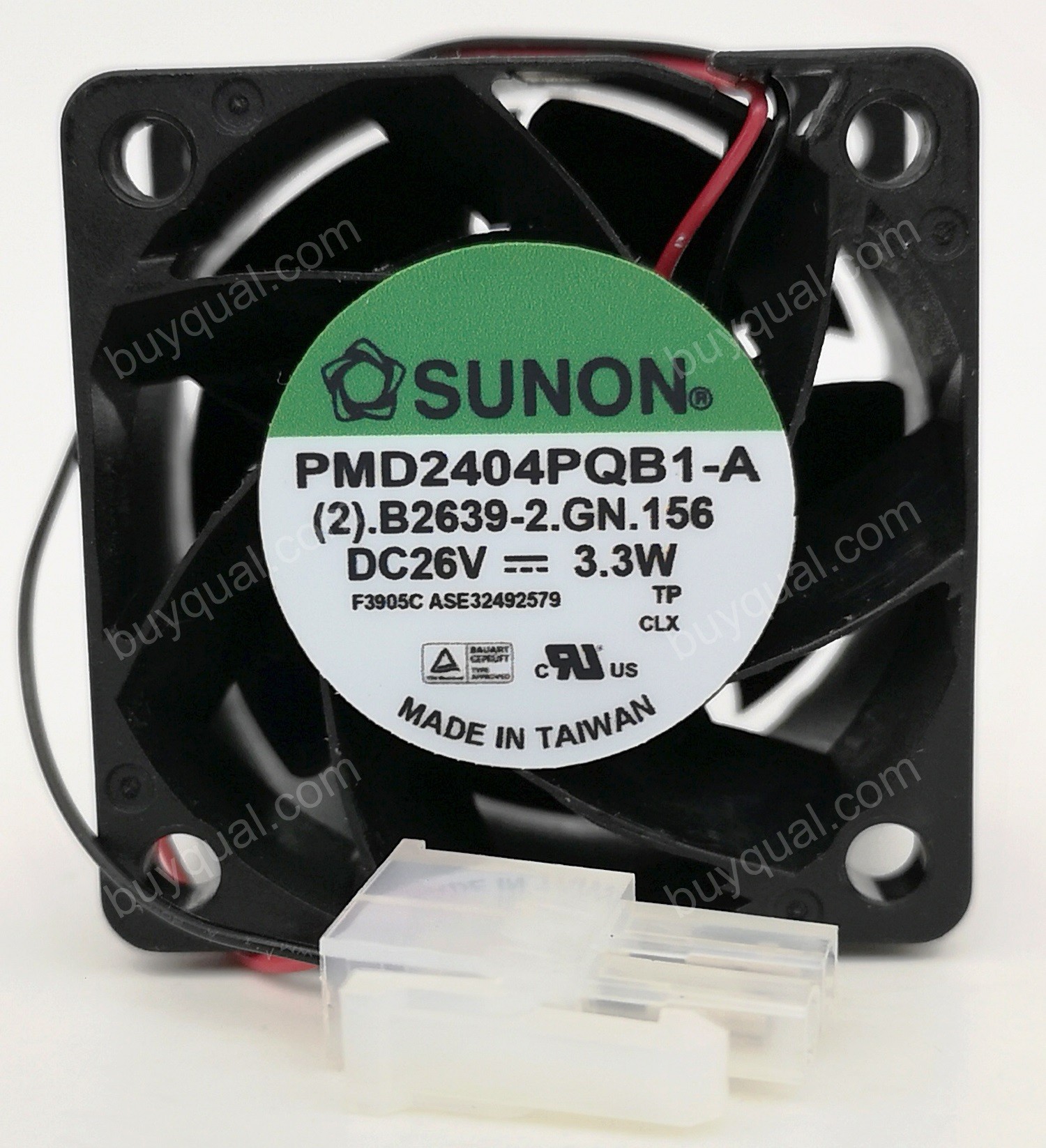 SUNON PMD2404PQB1-A 26V 3.3W 2wires Cooling Fan - New