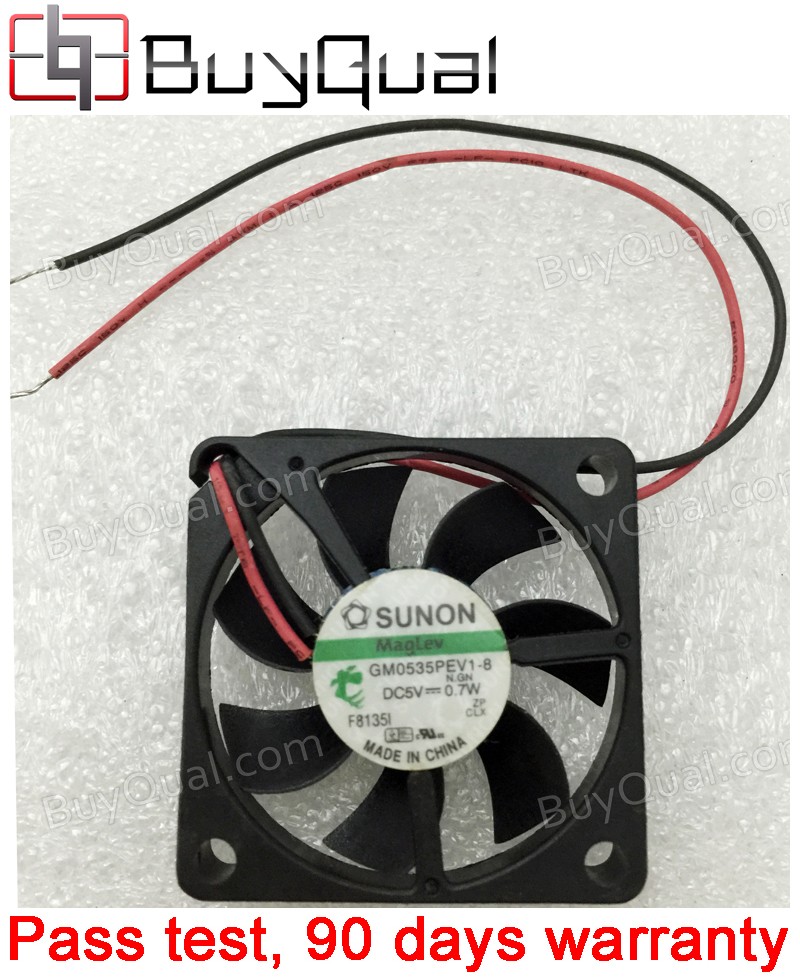 SUNON GM0535PEV1-8 5V 0.7W 2wires Cooling Fan