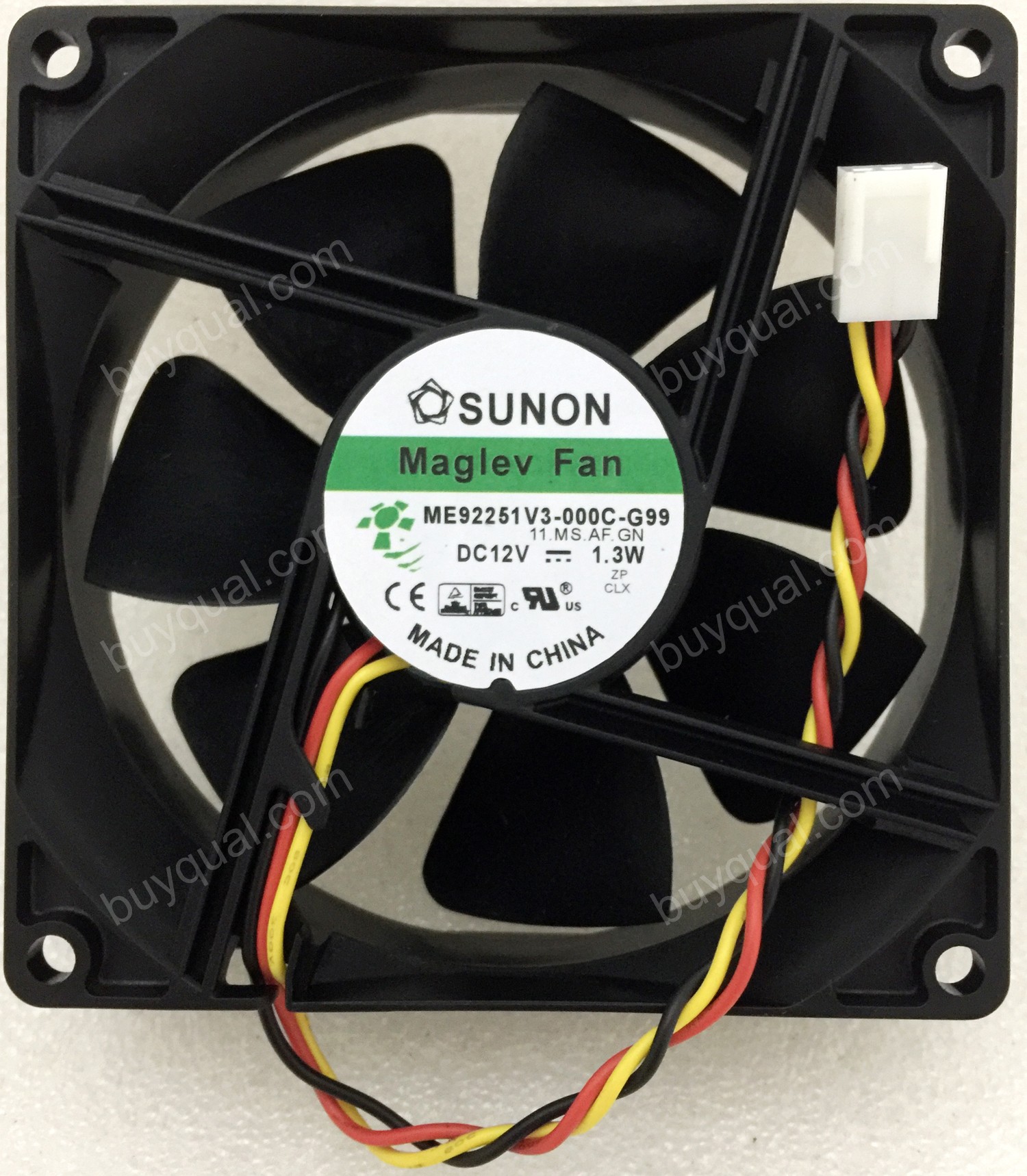 SUNON ME92251V3-000C-G99 12V 0.108A 1.3W 3wires Cooling Fan