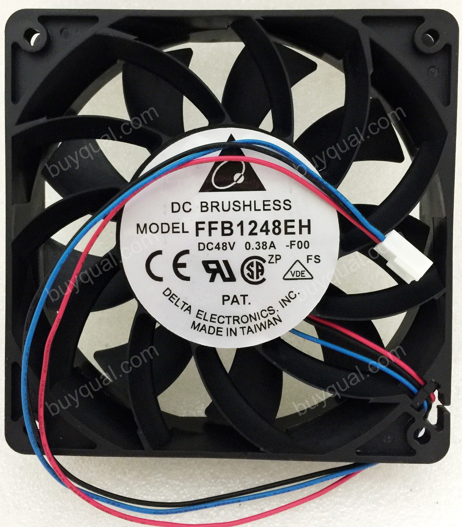 Delta FFB1248EH FFB1248EH-F00 -BQ45 48V 0.38A 2wires 3wires 4wires Cooling Fan