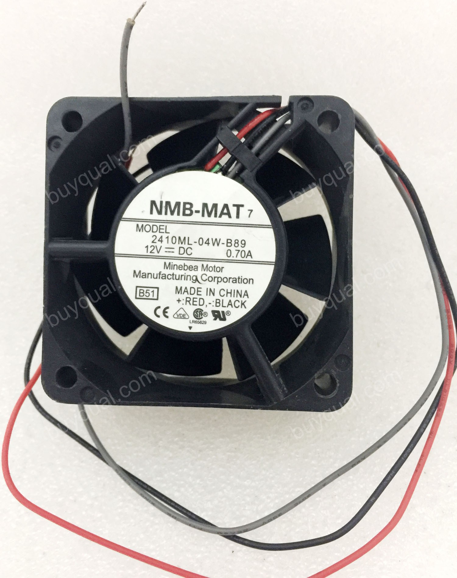 NMB 2410ML-04W-B89 12V 0.7A 3wires Cooling Fan