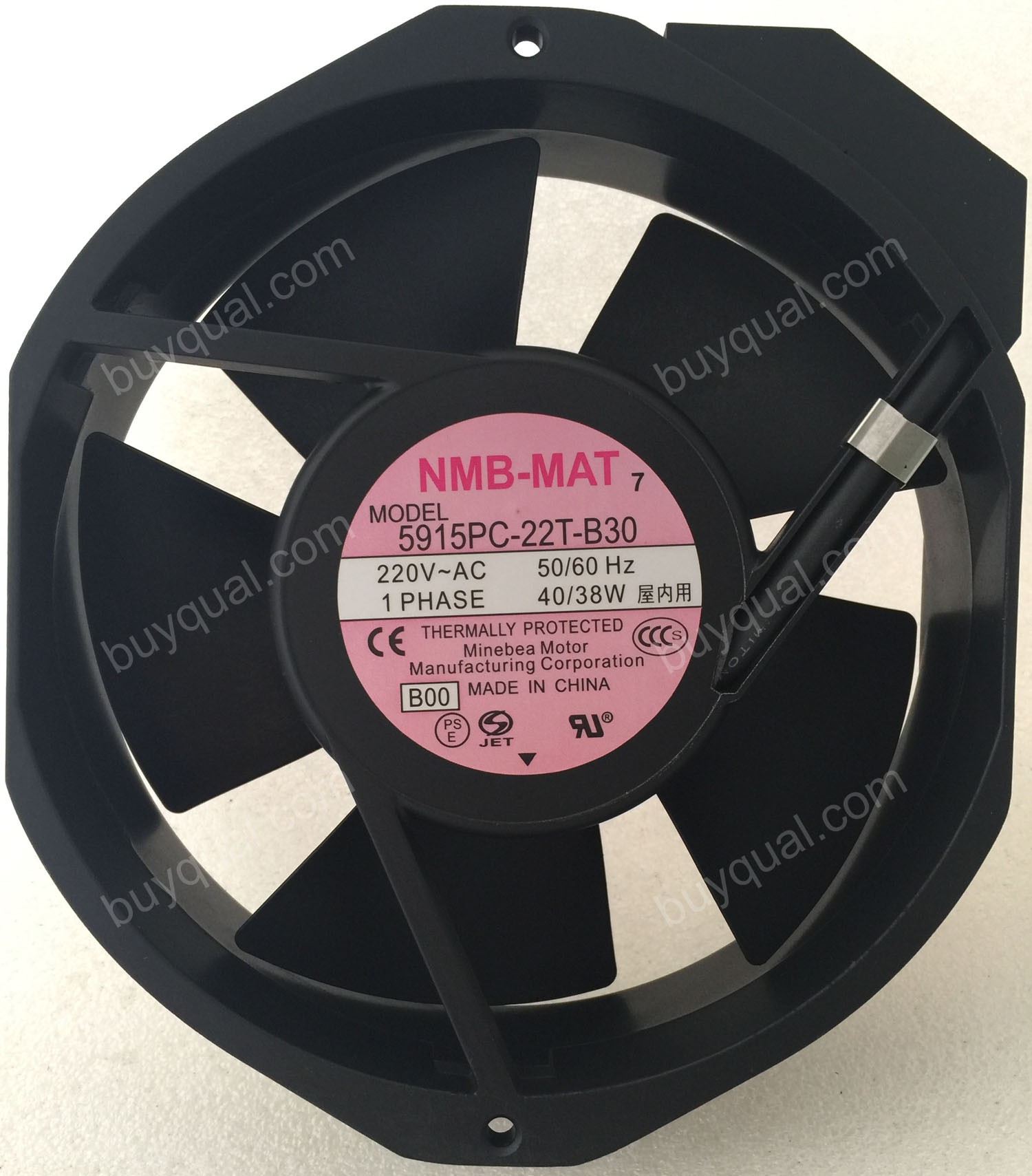 NMB 5915PC-22T-B30 5915PC-22T-B30-A00 -B00 220V 40/38W Cooling Fan - Original New