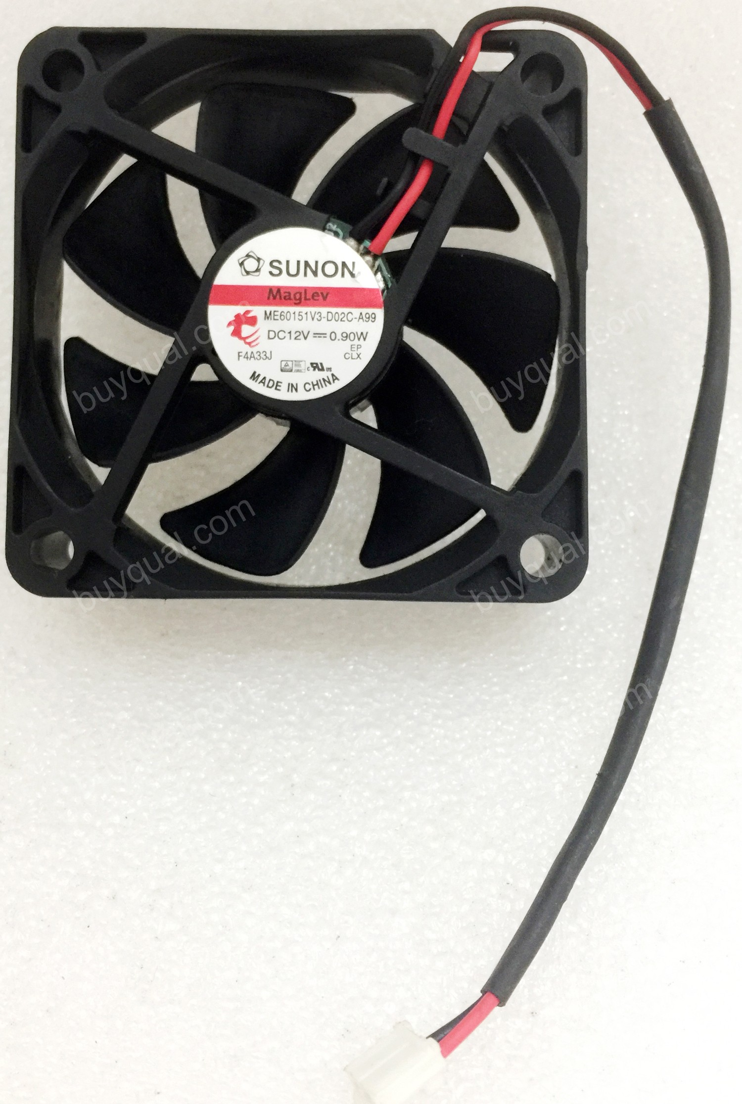 SUNON ME60151V3-D02C-A99 12V 0.9W 2 wires Cooling Fan