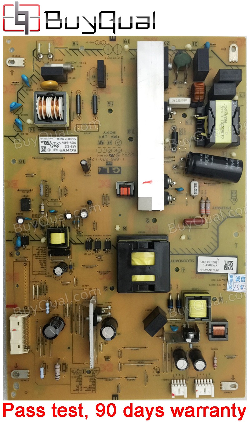 Sony 1-886-370-11 1-886-370-12 APS-322(CH)  1-474-388-11 147438811 Power board for KDL-46EX650