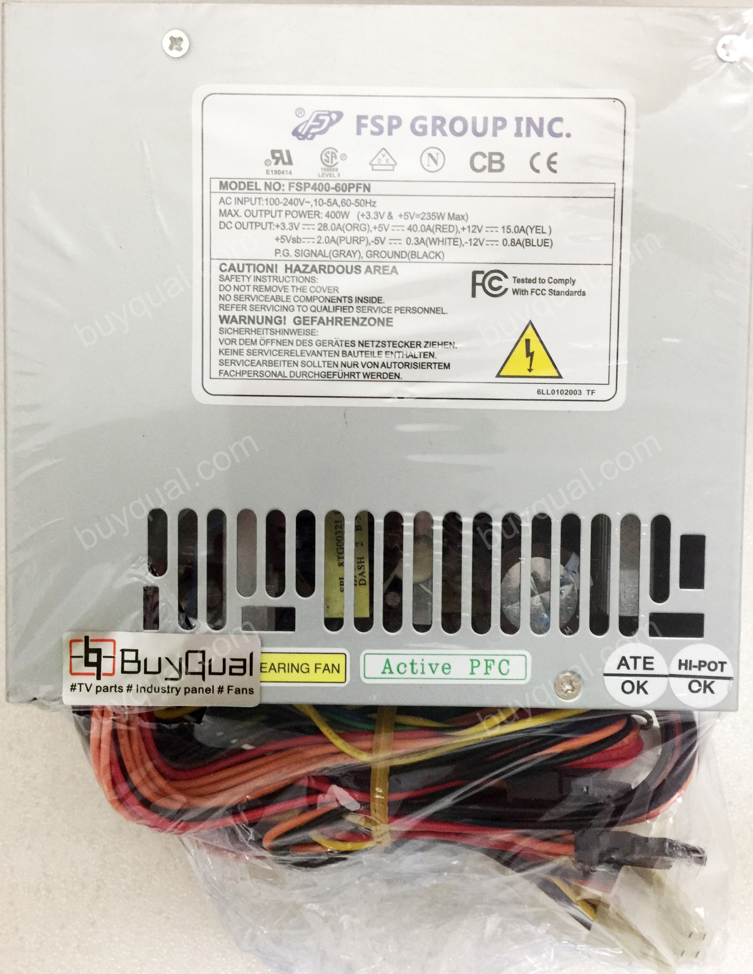 FSP FSP400-60PFN 400W IPC Server Power Supply
