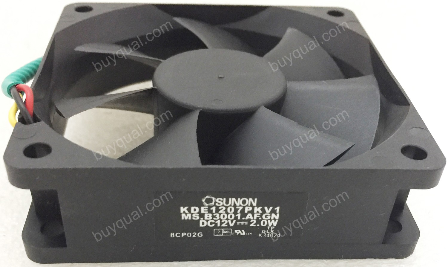 SUNON KDE1207PKV1 12V 2.0W 3wires Cooling Fan