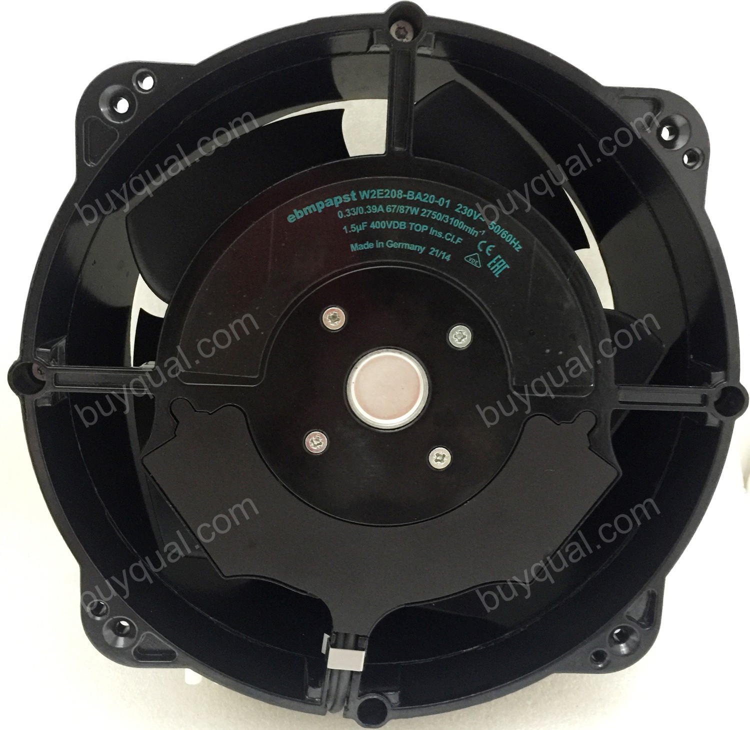 Ebmpapst W2E208-BA20-01 W2E208-BA20-54 230V 0.33/0.39A 67W Cooling Fan - Original New