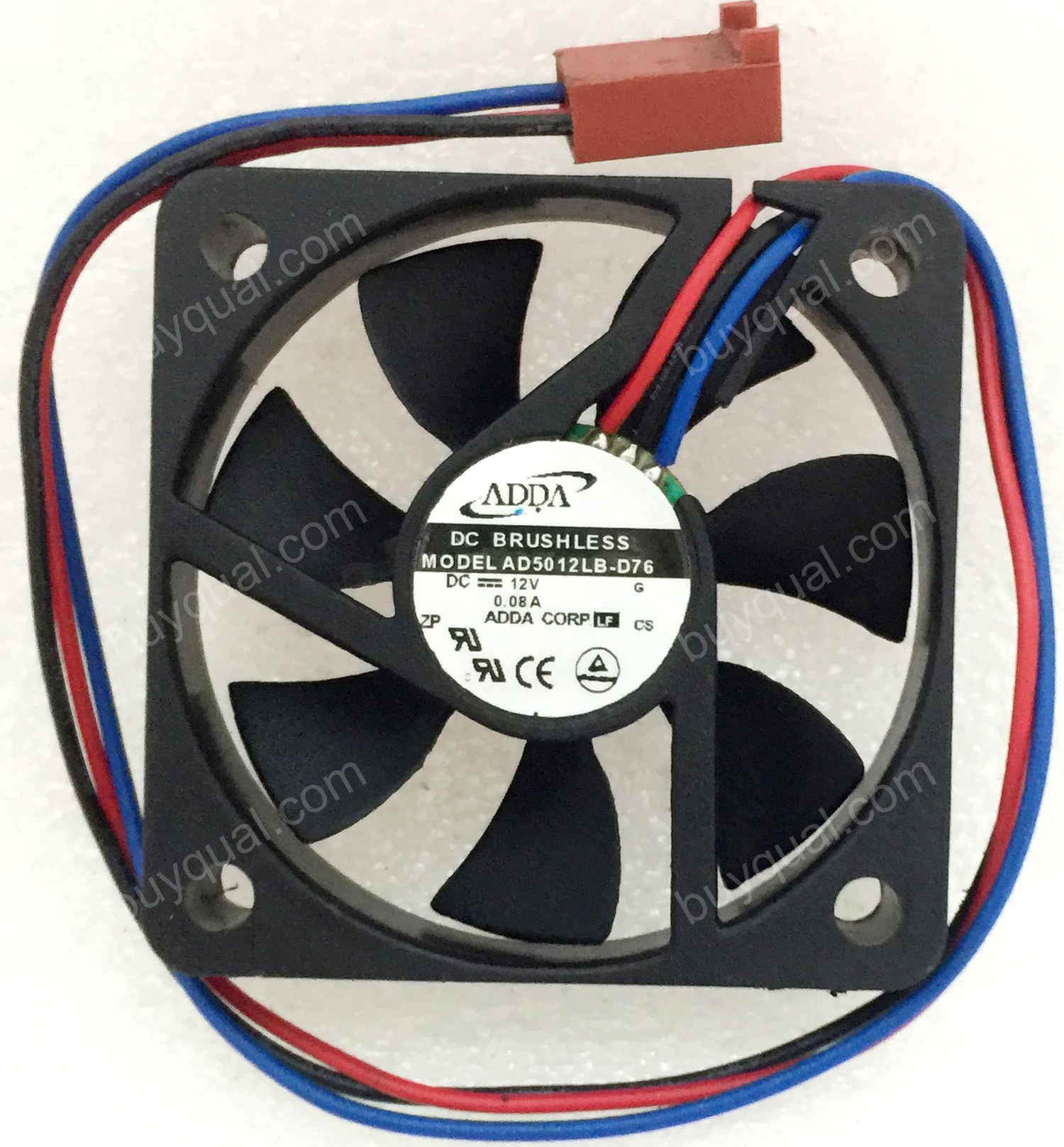 ADDA AD5012LB-D76 12V 0.08A 3 wires Cooling Fan