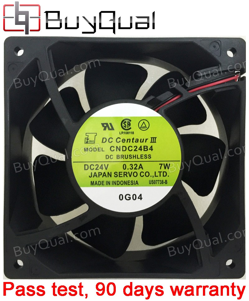 SERVO CNDC24B4 24V 0.32A 7W 2wires Cooling Fan