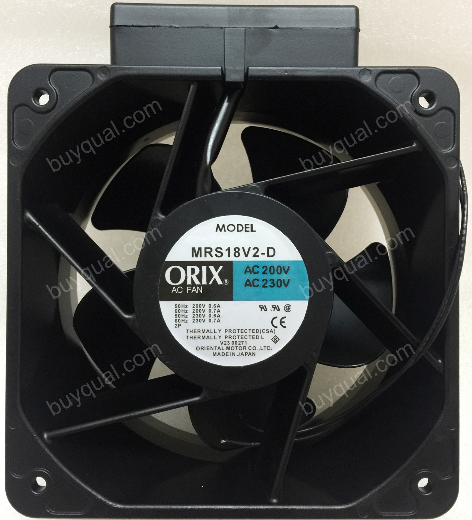 ORIX MRS18V2-D 200V/230V AC Motor AC Fan