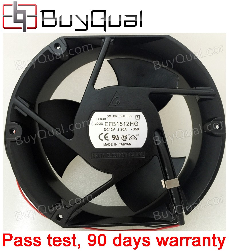DELTA EFB1512HG 12V 2.2A  2wires Cooling Fan