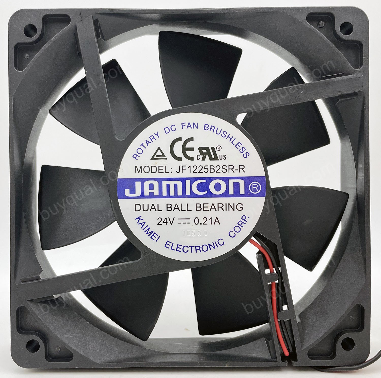 JAMICON JF1225B2SR-R 24V 0.21A 2wires Cooling Fan