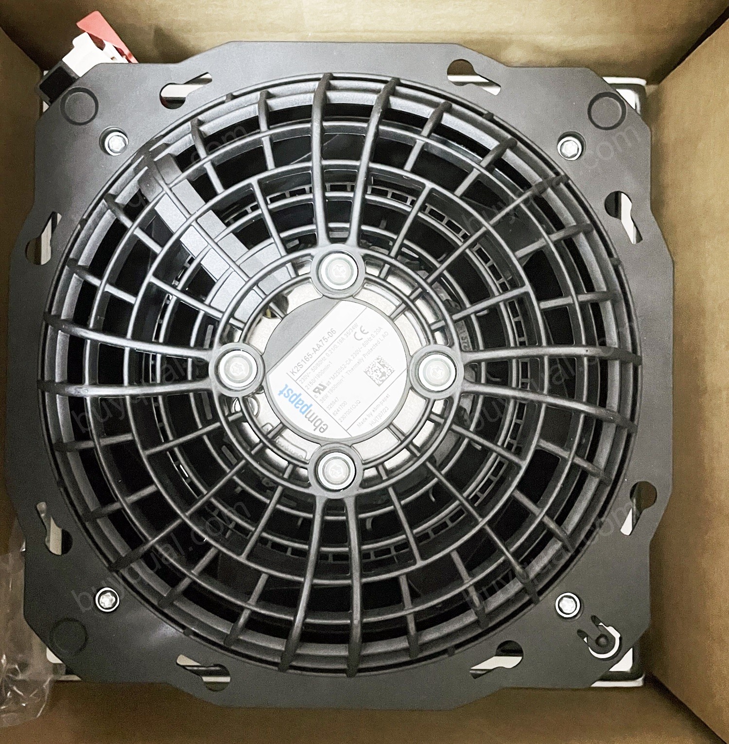 Ebmpapst K2S165-AA75-06 SK3240.100 230V 0.21/0.19A 35/34W Cooling Fan - Original New With Filter