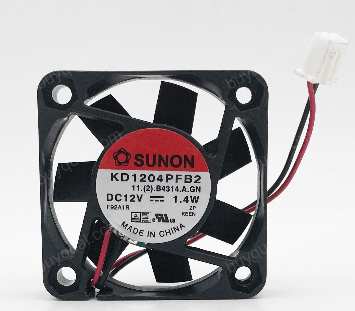 SUNON KD1204PFB2 12V 1.40W 2wires Cooling Fan