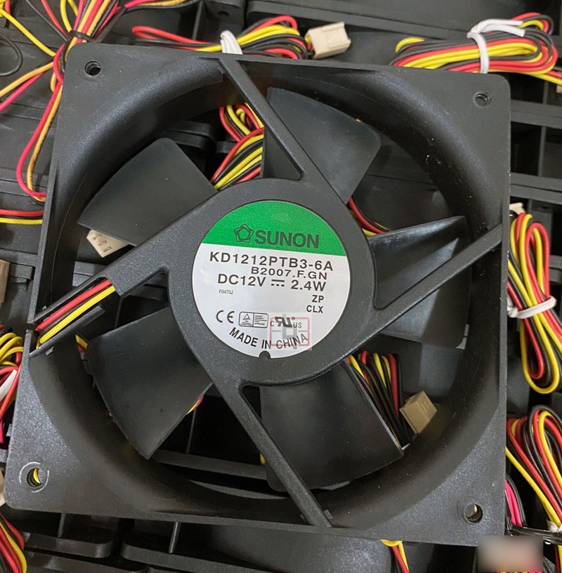 SUNON KD1212PTB3-6A KD1212PTB36A 12V 2.4W 3wires Cooling Fan 