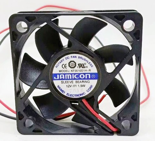 JAMICON KF0510S1H-R 12V 1.9W 2wires Cooling Fan