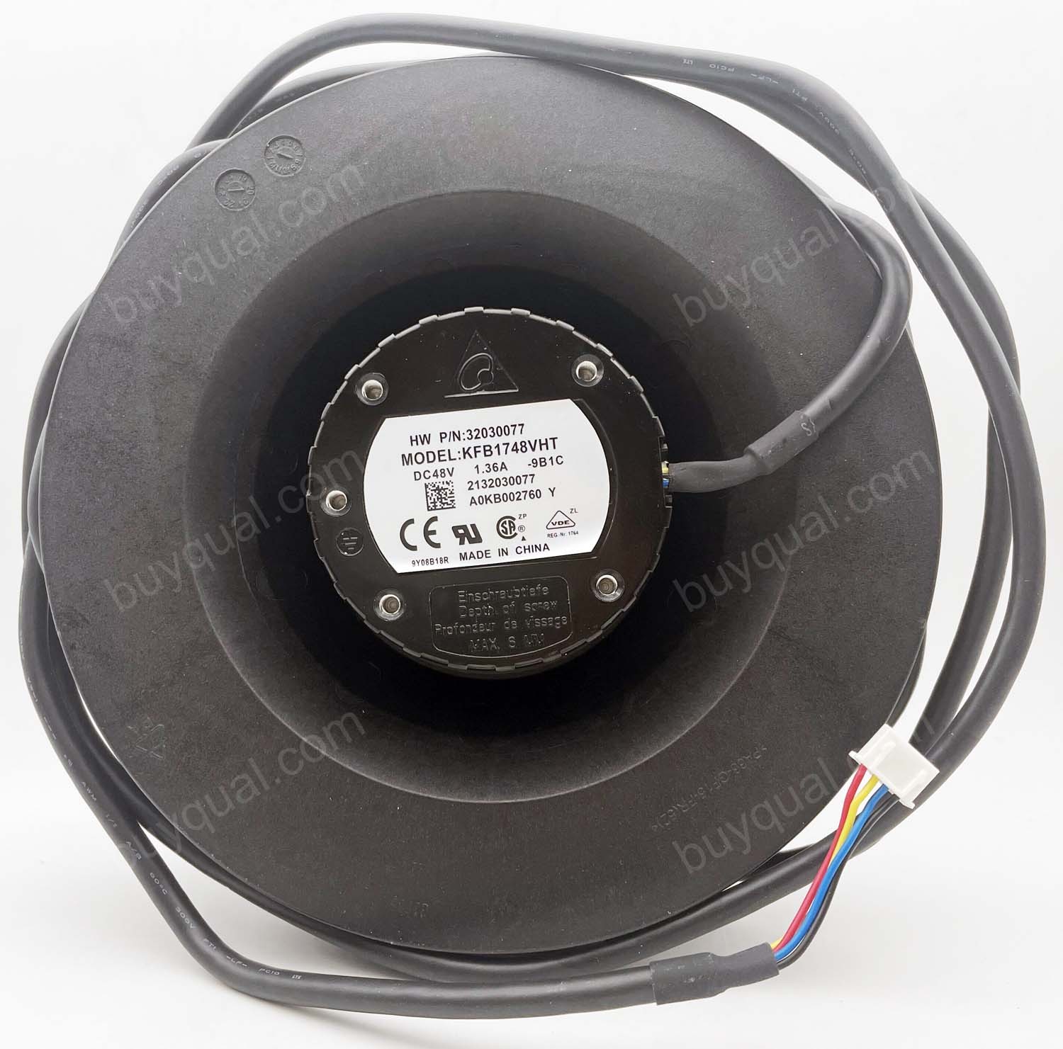 DELTA KFB1748VHT 48V 1.36A 4wires Cooling Fan - Picture need