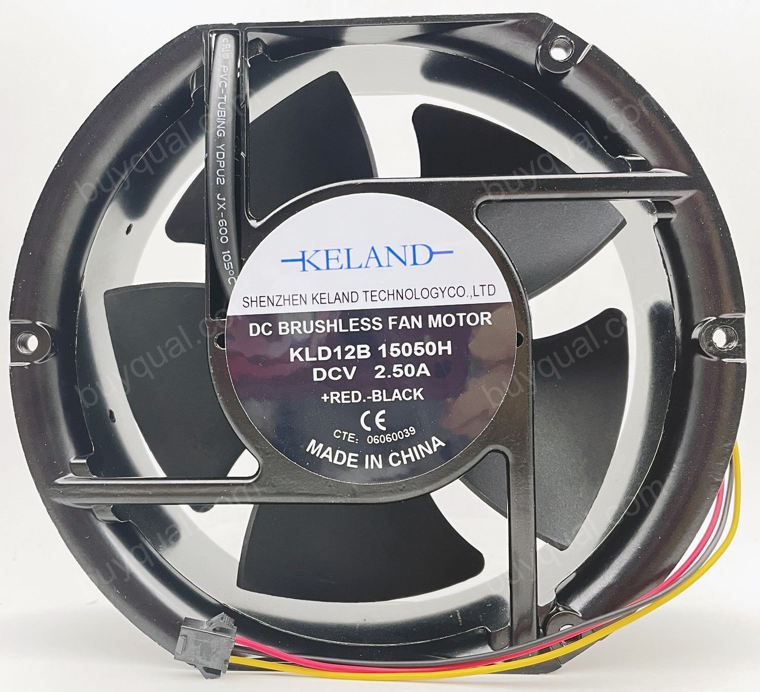 KELAND KLD12B 15050H 12V 2.50A 3wires Cooling Fan