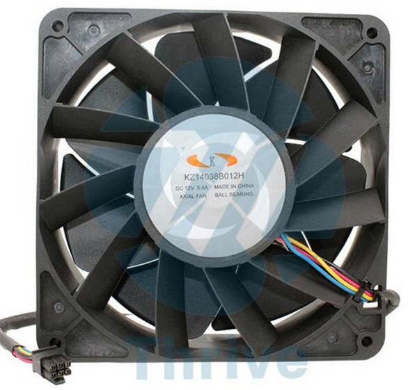 K KZ14038B012H 12V 5.4A 4wires Cooling Fan 