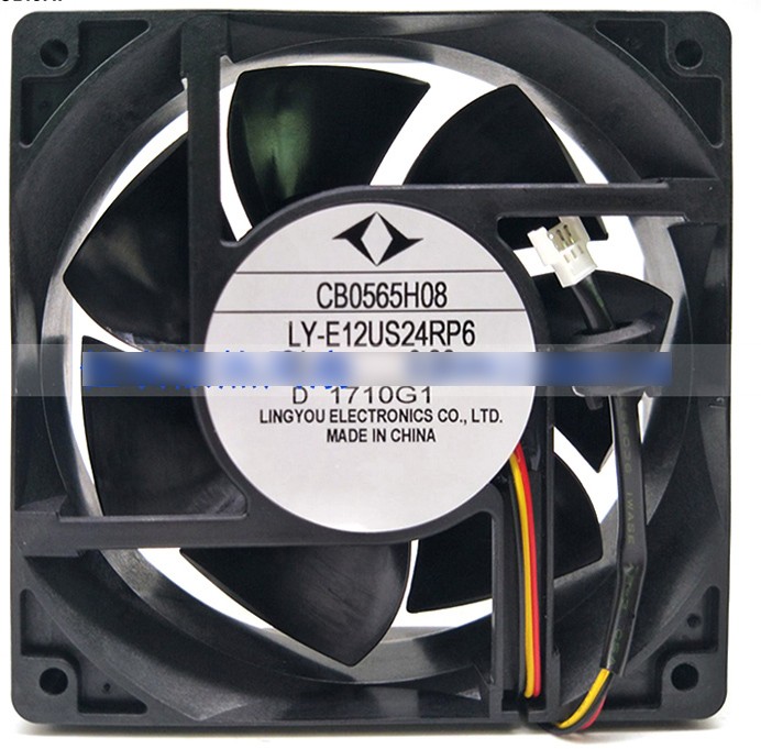 Mitsubishi LY-E12US24RP6 CB0565H08 24V 0.36A 3wires Cooling Fan 